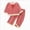 A63-Red, variant on Toddler Girls Gingham Check Ruffle Trim Pajama Set,Long Sleeve Bow Detail Loungewear 3-4 Years