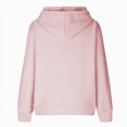 thumbnail image 5 of Godom Hoodies for Women Hooded Hoodies Casual Long Sleeve Drawstring Waffle Pullover Tops Loose Hooded Sweatshirt with Pocket, 5 of 5