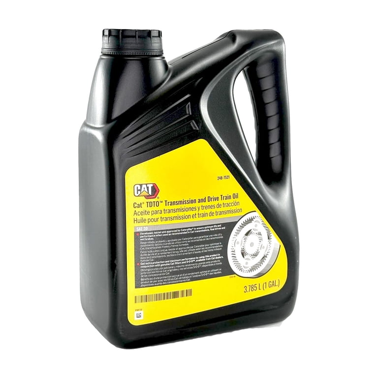 Cat 248-7521 SAE 30 Transmission and Drive Train Oil (Case of 4