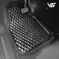 thumbnail image 4 of V6 Rubble heavy duty car floor mats all season all weather anti slip universal fit car mats Black, 4 of 6
