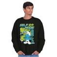 thumbnail image 5 of The Smurfs Cool Kanji Self Made Sweatshirt for Men or Women Brisco Brands X, 5 of 6