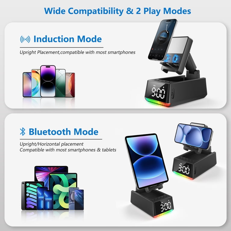 DTIRD Induction Bluetooth Speaker with Phone Stand photo 3