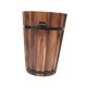 thumbnail image 2 of Macetero de barril de madera, jardinera, plantas de jardín para exteriores con diseño ergonómico. Estilo B, 2 of 9
