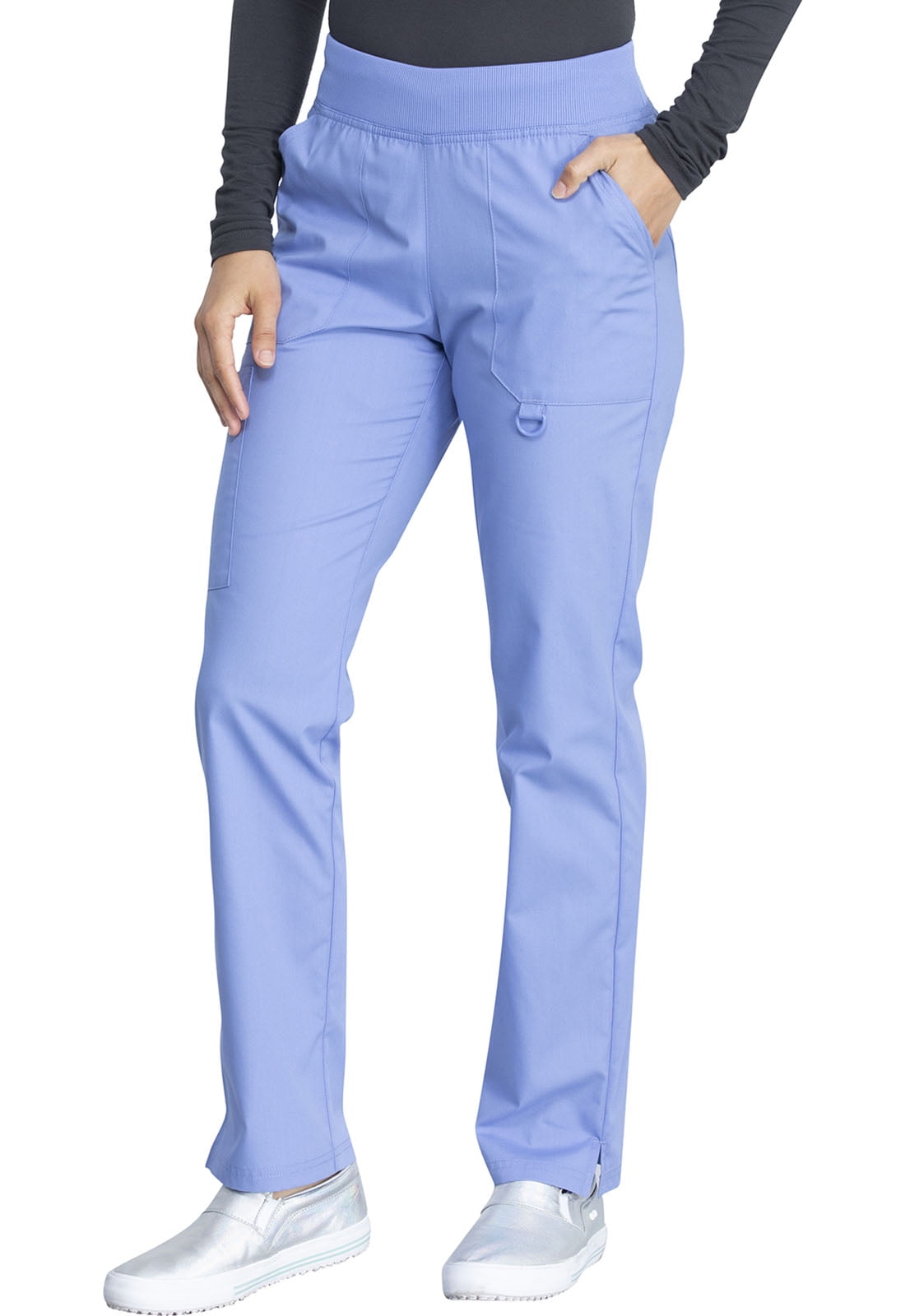 Dickies Xtreme Stretch Medical Scrubs Pant for Women Mid Rise