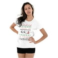 thumbnail image 3 of Ugly Christmas Tinsel in a Tangle Womens Fitted Plus Size Graphic Tee Brisco Brands 3X, 3 of 5