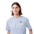 thumbnail image 3 of Lacoste Mens Logo Printed Cotton T-Shirt, 3 of 4