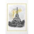 thumbnail image 2 of Murdock, Ramona 17x24 White Modern Wood Framed Museum Art Print Titled - Je Taime Paris, 2 of 4