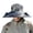 Z12-Green, variant on FUZHIQ Super Wide Brim Solar Fan Hat for Men Women, Two Fans Rechargeable UV Protection Cooling Sun Hat for Hiking Camping Backpacking Outdoor,One Size