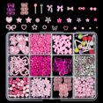 thumbnail image 3 of Nail Stickers, Decorative Nail Art Accessories, DIY Nail Decorations for Handicrafts and Scrapbooking, Multi-Shape Nail Decals, Suitable for Nails, Crafts, Gift Packaging, and Party Decorations, 3 of 4