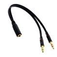 thumbnail image 3 of Adaptador de Audio Seitruly 3,5mm Y Splitter 2 Jack macho a 1 hembra negro, 3 of 6