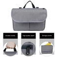 thumbnail image 2 of GoolRC Wheelchair Bag Walker Organizer Pouch Easy Carry Handle and Cover Waterproof Walker Bags Large Capacity Storage Bag for Wheelchair Rollator Scooters, 2 of 7
