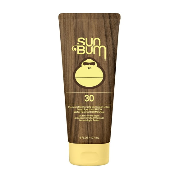 Sun Bum Premium Moisturizing Sunscreen Lotion, SPF 30, 6 oz