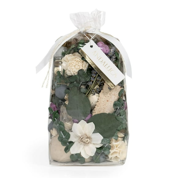 Potpourrí ANDALUCA de eucalipto y lavanda en conserva con fragancia