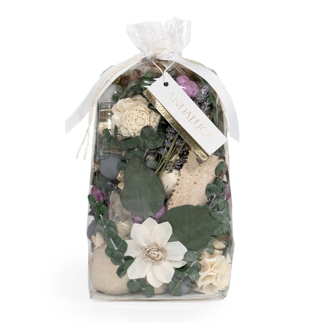 Potpourrí ANDALUCA de eucalipto y lavanda en conserva con fragancia