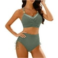 thumbnail image 2 of Tankini de moda para mujer, bikini de dos piezas, traje de baño deportivo ajustado de dos piezas, traje de baño de dos piezas para mujer, trajes de baño tankini para mujer, traje de baño de 2 piezas p, 2 of 8