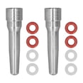 thumbnail image 3 of 2Pcs Coffee Machine Steam Nozzle Stainless Steel Milk Foam Steam Nozzle for Home Kitchen Cafe Milk Tea Shop (Extended Version), 3 of 8