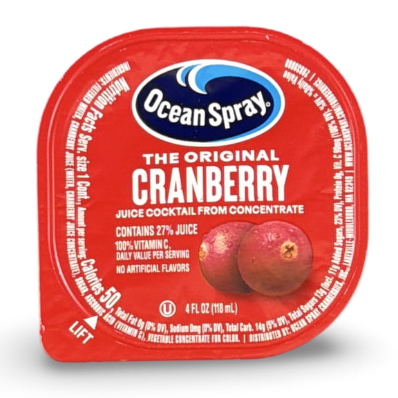 Ocean Spray Cranberry Juice Cocktail 4 oz. 48/Case (700) 307-00003
