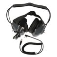 thumbnail image 2 of Aviation Headset, Clear Sound Transmission Noise Reduction Professional Two Way Radio Headset 5 Pin Connector  for Industry, 2 of 7