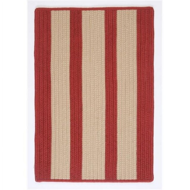 Maison de Bateau - Échantillon Rouge Rouille