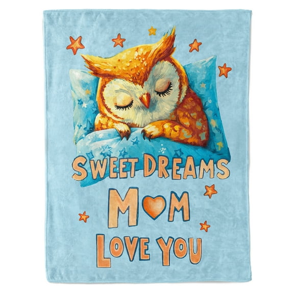 KAAYEE Blankets for Mom from Daughter, Mom Presents, Birthday Gifts for Mom, Mothers Day Blanket for Mom from Daughter, Throw Blanket for Mom 50"x60"