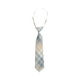 thumbnail image 1 of Boys Girls Solid Color Tie Pre-Tied Adjustable Kids Necktie For Wedding School Graduation Yellow C, 1 of 3