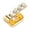 1-Gold-color, variant on Fashionable Tooth Caps Elegant Grills Caps Stylish Teeth Grillzs Halloween Cosplay Dentals Jewelry