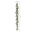 thumbnail image 3 of Efavormart 6 ft Pink 20 Flowers UV Protected Silk Rose Garland Bendable Wire Vines Artificial Flower Garland, 3 of 11