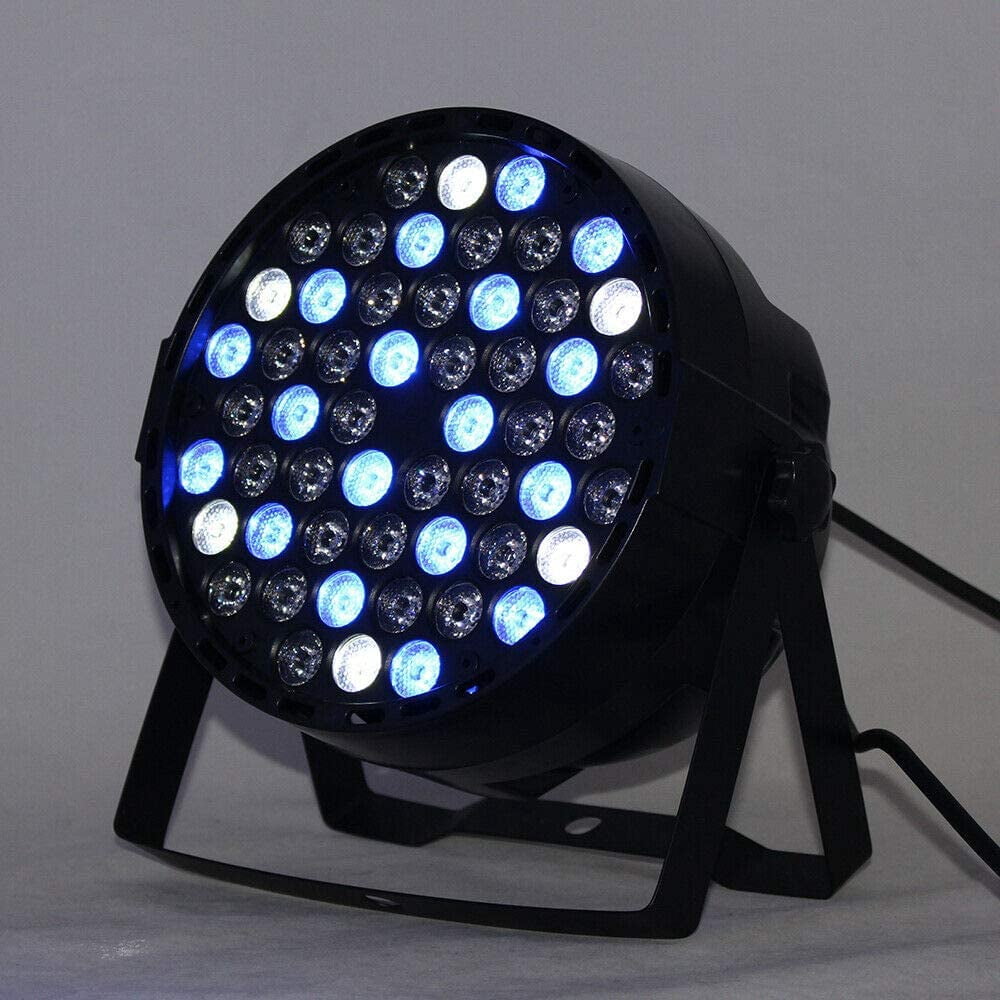 LED Par Lights, 8PCS RGBW DJ Stage Light with 512 Controller, 54 * 3W LED Bulbs Sound Activated Party Lighting for Wedding Party Club Christmas