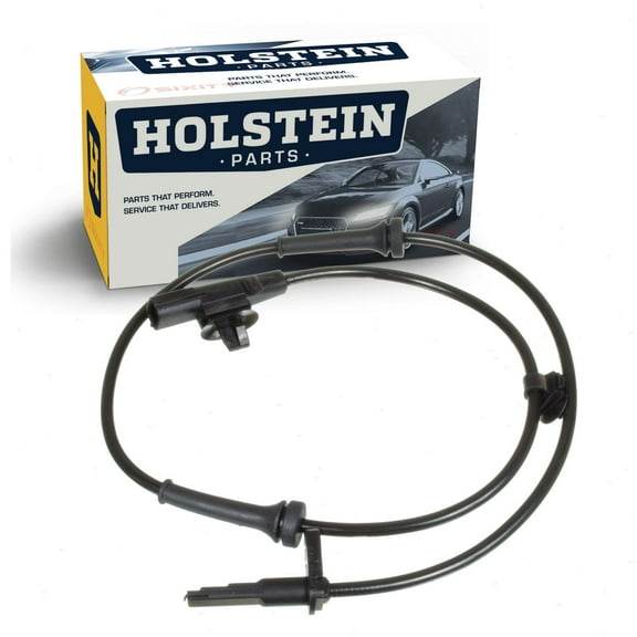 Holstein Front Left ABS Wheel Speed Sensor compatible with Nissan Versa 2012-2016
