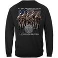 thumbnail image 3 of United States Army Brotherhood Hooded Sweatshirt by , Black, 2XL, 3 of 7