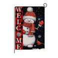 thumbnail image 1 of Decoración de bandera navideña, pancartas temáticas navideñas bonitas, árbol de Navidad impreso, bandera para exteriores, Navidad artesanal, 1 of 5