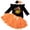 Light Yellow, variant on ibiyuan Baby Girl Halloween Outfit Ruffled Sleeves Pumpkin Print Baby Girls Clothing Sets Orange Tutu Romper Dress with Headband Halloween Dresses for