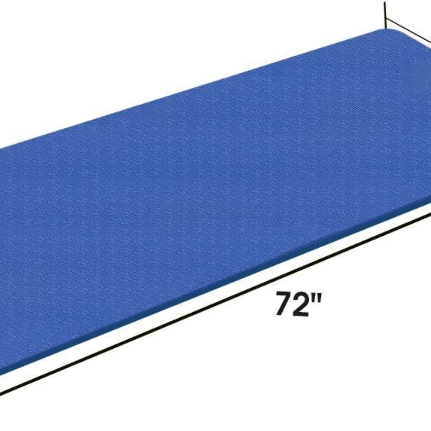 Yoga Extra Thick TPE Yoga Mat - 72"x 32" Thickness 1/2 Inch -Eco Friendly SGS Certified - With High Density Anti-Tear Exercise Bolster For Home Gym Travel & Floor Outside