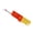 Red and yellow, variant on Tibvox 10 Pieces Portable Foldable Seam Ripper for Sewing Crafting