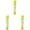 Yellow, variant on Thermal Ink Eraser Correction Pen Water Based Privacy Marker for Labels Packages Documents
