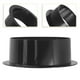 thumbnail image 4 of Exhaust Pipe Connector ABS Wall Flange Connector For Ventilation Pipe Exhaust Duct Air Ducting Connection Round Pipe, 4 of 11