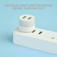 thumbnail image 6 of USB Hub Night Light,Portable Night Light USB Port Splitter Sensor,USB 2 Port Night Light Atmosphere Light for Nursery night lighting,bedroom,car,desk,indoor and outdoor, 6 of 7
