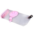 thumbnail image 1 of Botella de agua para mascotas, dispensador de agua para perreras, bebedero multifuncional para perreras. 480ml rosa, 1 of 9