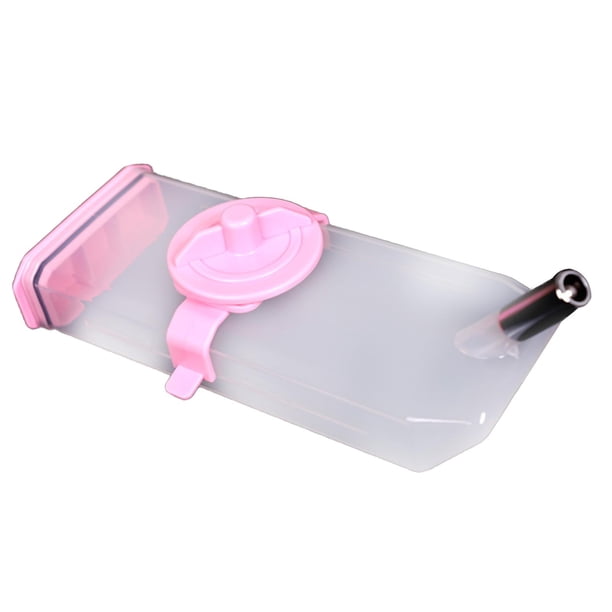 Botella de Agua para Mascotas perfecl Dispensador de Agua Portátil para Perros 480ml Rosa