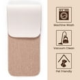 thumbnail image 2 of SussexHome Carpet Stair Treads for Wooden Steps - Indoor Staircase Step Treads with Thick Carpet - Self Adhesive Safety Treads to Prevent Slipping - Pet & Kid-Friendly - 7-Pack, 2 of 6