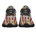 thumbnail image 5 of Hippie Peace Sign Imagine All The People Living Life In Peace Shoes Sneakers Black Size 10.5, 5 of 7
