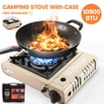 thumbnail image 3 of GVDV Portable Camping Stove, 1 Burner Butane Gas Stove with Updated Carrying Case, 3 of 14