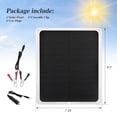 thumbnail image 2 of Lohoms 2PC 22W Portable Solar Panel Kit 12V Trickle Charger Battery Maintainer for RV Boat Car Motorcycle, 2 of 8
