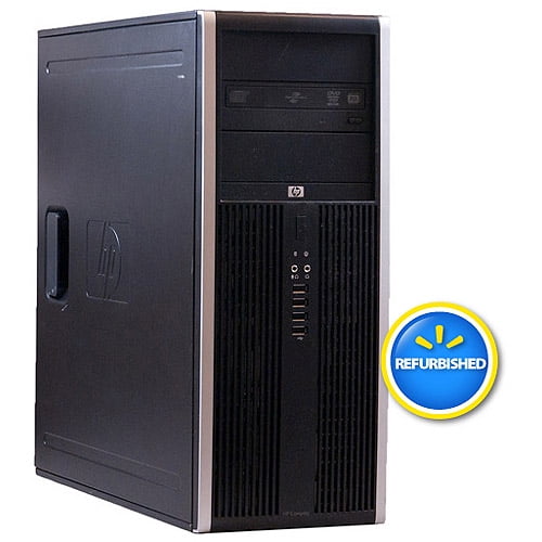 Refurbished HP 8000 Mini Tower Desktop PC with Intel Core 2 Duo