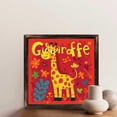 thumbnail image 6 of Cute Giraffe Design Wooden Sign Wall Plaque - Vintage Art Decoration, Wall Decoration - Ideal Gift For Home Decoration, Living Room, Bathroom, Bedroom, Garden, Dining, Bar, Cafe, Festival Party Dec, 6 of 7