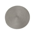 thumbnail image 1 of kurtrusly Round Table Mat Sturdy And Durable Odorless Modern Simple Lightweight PP Round Placemats Table Mats LightGray 1Set, 1 of 6