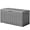 Grey, variant on WYDK Outdoor Storage Box 100 Gallon Waterproof Resin Deck Box Delivery Box with Air Rod Indoor Outdoor Lockable Storage Bench for Patio Cushions, Tools, Pool Accessories (Black)