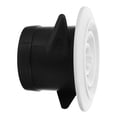 thumbnail image 4 of OUNONA 1Pcs Évent Rond Réglable en Matériau ABS pour Salle de Bain 4.3x4.3x2.8in, 4 of 6