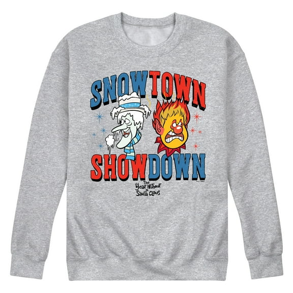 The Year Without a Santa Claus - Snow Town Showdown - Men's Crew Fleece Sweatshirt