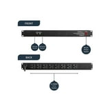 StarTech.com RKPW081915 Rackmount PDU with 8 Outlets with Surge ...